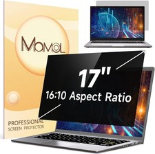 Laptop Privacy Screen 17 Inch for 16:10 Widescreen Display, Anti Blue Light Filt picture