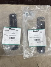 2 -Panduit FR6TRBE12 FiberRunner QuikLock Mounting Bracket for Cable Pathway Blk picture
