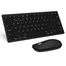 SPARIN Wireless Bluetooth Keyboard and Mouse for iPad 11th 10th Generation, iPad picture