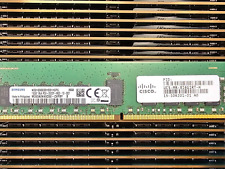 1X 16GB PC4-2933Y 1Rx4 ECC REG Samsung M393A2K40CB2-CVF Cisco RDIMM 23400 DDR4 picture