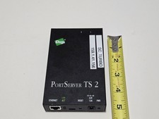 Digi PortServer TS 2-Port Serial to Ethernet Device EIA-232 RJ45 Jack READ  picture