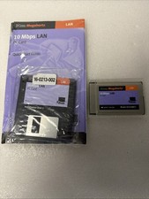3COM Megahertz 10 Mbps LAN CARD 3CCE589ET W/ Software & Manual picture
