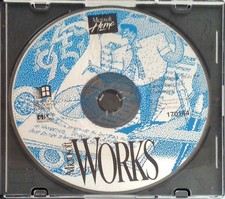 Microsoft Home Microsoft Works 1993 PC Software CD Disc GOOD  picture