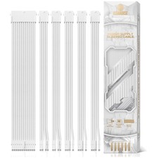 White PSU Extension Kit with 16AWG Cables picture