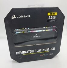 CORSAIR DOMINATOR PLATINUM RGB DDR5 RAM 32GB (2x16GB) 6400MHz picture