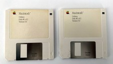 Apple Macintosh Utilities 1&2 690-5167A & 690-5168-A V 5.0 3.5 Floppy Disk picture