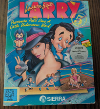 Sierra Leisure Suit Larry 5 MS-DOS Big Box PC Game w/ 3.5
