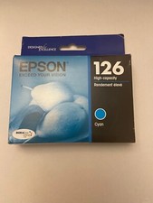 Epson Exceed Your Vision (T126220) 126 High Capacity Cyan Color Ink **EXPIRED** picture
