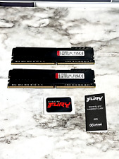 Kingston FURY Beast 64GB 2x32GB 3200MHz DDR4 CL16 Desktop Memory Kit of 2, Black picture