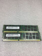 Micron 8GB 2x8GB PC3-12800R DDR3 ECC MT36JSF1G72PZ-1G6K1LG Server Memory RAM picture
