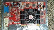 ATI Radeon 9700 128MB DDR DVI Video Graphics Card AGP Graphics Card Windows 98 picture