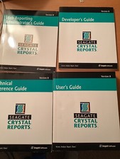 BRAND NEW .Seagate Crystal Reports User's guide, Technical Reference, WebRpt picture