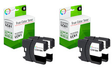 4Pk TCT LC-61 BK Compatible for Brother MFC250C 255CW, DCP165C Ink Cartridge picture