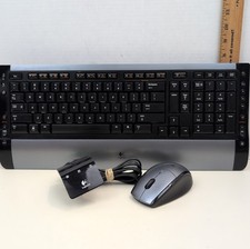 Logitech S510 Cordless Wireless Keyboard Mouse Receiver Media Desktop Set Tested picture