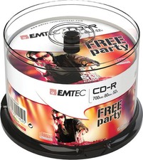 EMTEC ECOC805052CB CD-R 700MB 50pcs 52x Cake NEW PACKAGING 26 ~E~ picture