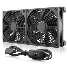 240mm Router Cooling Fan for Computer Cooler Small Box 5V USB | USB Powered M... picture