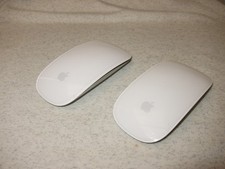 Two (2) Genuine Apple Magic Mouse A1296 ... Bluetooth multi-touch mouse for Mac. picture