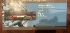 NEW Office Depot HP Black Laser Toner Cartridge Compare Hewlett Packard 78A picture