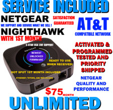 NETGEAR MR1100 HOTSPOT    INCLUDES FREE 1ST MONTH UNLIMITED ATT DATA  ✅ picture