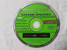 retro 2002 CD-Rom PC World Security Tools & System Utilities  games picture