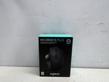 Logitech - MX ERGO S PLUS Wireless Ergonomic Trackball Mouse - Graphite - picture