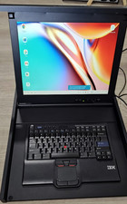 IBM 7316-TF3 1U Rackmt KVM Console Kit – 17