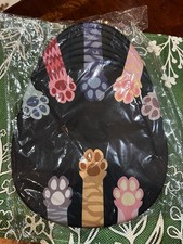 Cat Paw Mouse Pad with Wrist Rest, Black Multicolor, Non-Slip picture