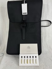 RAINS Backpack Mini - Waterproof Unisex- Black  Maybach Discovery Collection picture