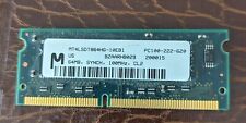 64 MB DIMM 144-pin Micron MT4LSDT864HG-10EB1 PC100-222-620 Synch, 100MHz, CL2 picture