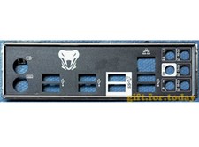 For MSI 970A SLI KRAIT EDITION Shield I/O IO Rear Baffle Backplate Motherboard picture
