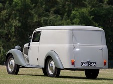 Cars 1952 mercedes benz 170 va box type delivery w136vi Desk Mat Stitched picture