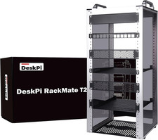 12U Network Rack, 10 Inch Mini Server Rack for Network, Servers, Audio, and Vide picture