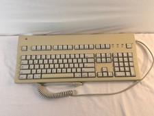 Apple Extended Keyboard II M3501 ADB Vintage Macintosh Tested Working + Cable picture