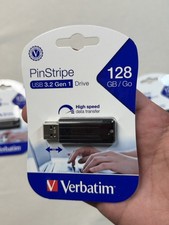Verbatim PinStripe 128GB USB 3.0 Flash Drive 49319 picture