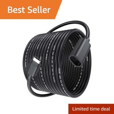 URELEGAN 15FT USBC Extender Cable Black picture