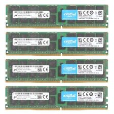 New Crucial 64GB (4X 16GB) DDR4 2133MHz ECC Registered Memory Ram CT16G4RFD4213 picture