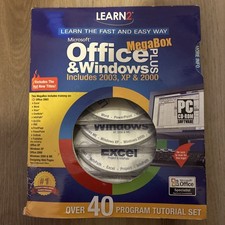 Learn2 Microsoft Office & Windows Plus MegaBox Includes 2003, XP, & 2000 picture