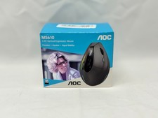 AOC Ergonomic Mouse | 2.4GHz Wireless Bluetooth Vertical Mouse, Rechargeable picture