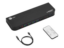 SIIG 4x1 DisplayPort 4K KVM USB 3.0 Switch with Remote Control (ce-kv0d11-s1) picture