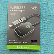 Luckymore Wireless CarPlay Adapter 2024 - Apple CarPlay, Model: WL01-C picture