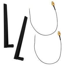 M.2 Extension Cable 6dBi WiFi BT Wireless Network RP-SMA Antenna 2.4GHz 5.8GHz picture