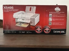 Lexmark X5495 All-in-One Color Printer Scanner Copier Fax New Open Box Vintage picture
