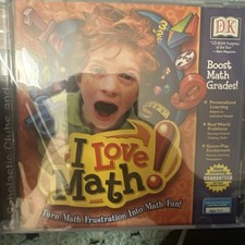 DK I Love Math For ages 7-11  PC CD picture