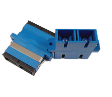 LUXGLO SC/UPC Duplex SC Duplex Single Mode With Flange adapter GR 326 Rohs 20PCS picture