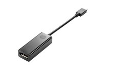 Open Box HP USB-C To DisplayPort Adapter Black Cable 8Y8Y1AA picture