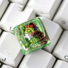 Handmade 3D Pokemon Resin Keycap Custom Mechanical Keyboard MX Switch Artisan picture