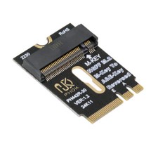 A+E-Key NGFF PCI-E 4.0 to NVME M-key Adapter with Bracket for Laptop SSD 2280 picture