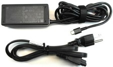 Genuine HP Laptop Charger AC Power Adapter 935444-002 934739-850 USB-C Tip 45W picture