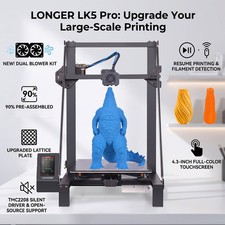 LONGER LK5 Pro FDM 3D Printer Large Build Size TMC2208 Ultra-Quiet Driver picture