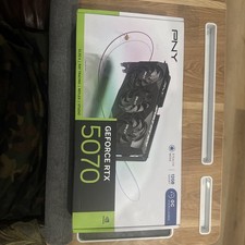 PNY GeForce RTX 5070 OC 12GB GDDR7 Graphics Card VCG507012TFXPBW1-O SEALED & NEW picture